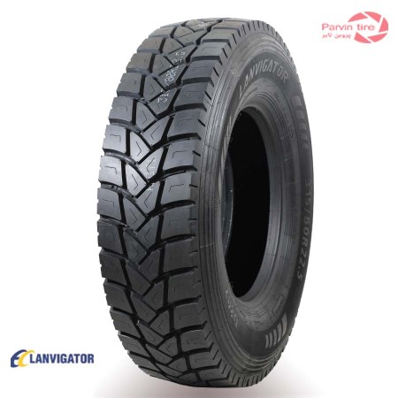 لاستیک لنویگاتور 315/80R22.5 (D802) سیمی 20لا